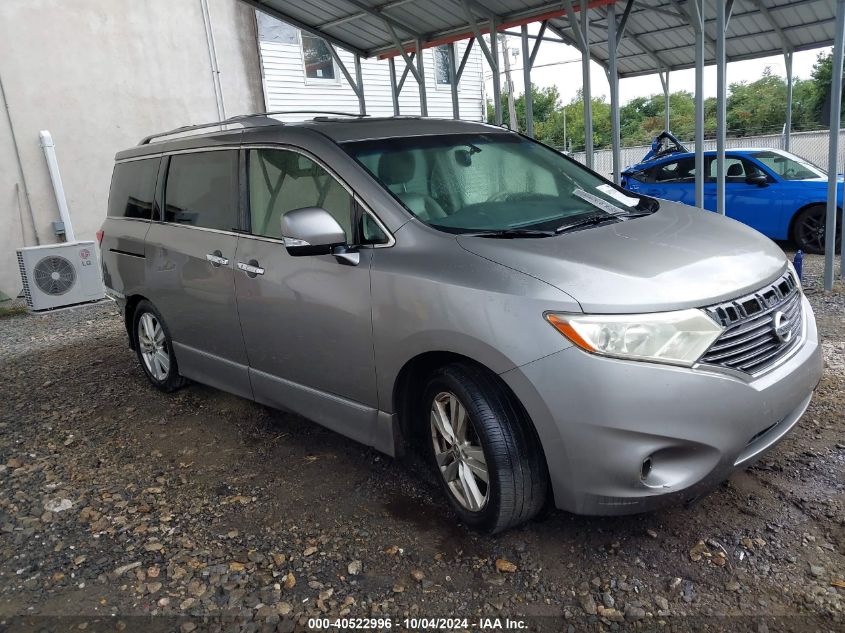 JN8AE2KP5C9047749 2012 Nissan Quest Sl