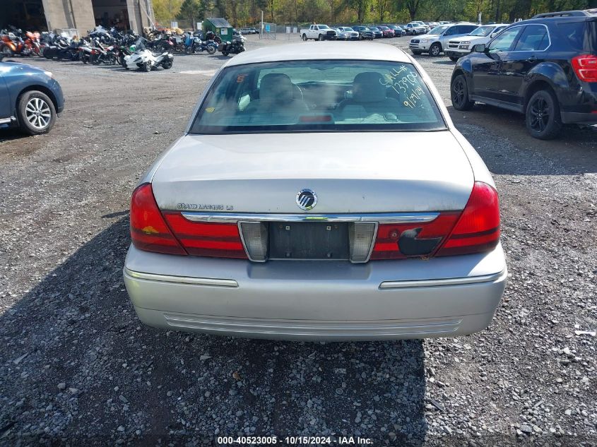 2003 Mercury Grand Marquis Ls VIN: 2MEFM75W93X711284 Lot: 40523005