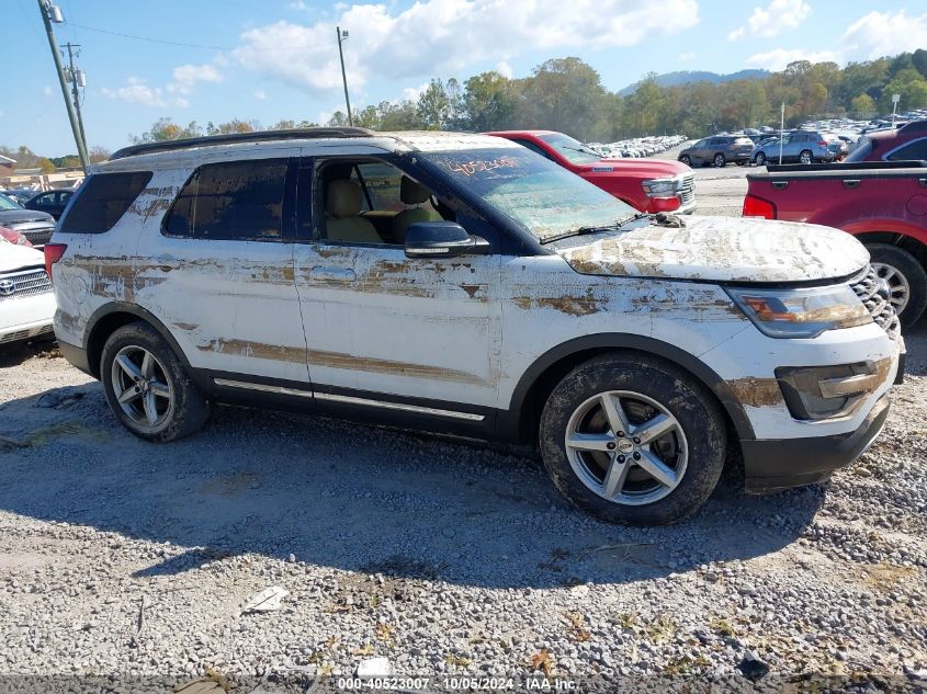 2017 Ford Explorer Xlt VIN: 1FM5K7D80HGD34715 Lot: 40523007