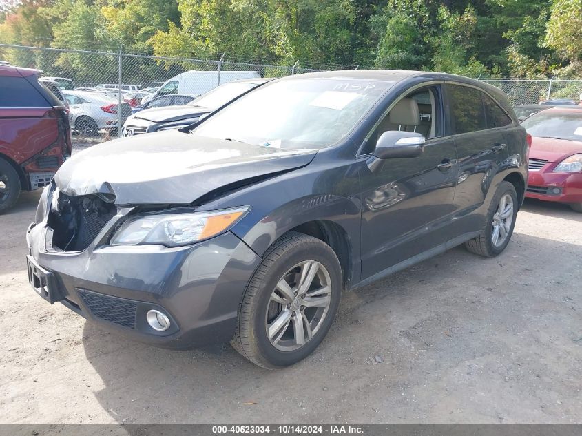 VIN 5J8TB4H51DL006006 2013 ACURA RDX no.2