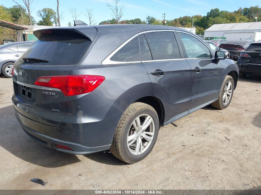 VIN 5J8TB4H51DL006006 2013 ACURA RDX no.4