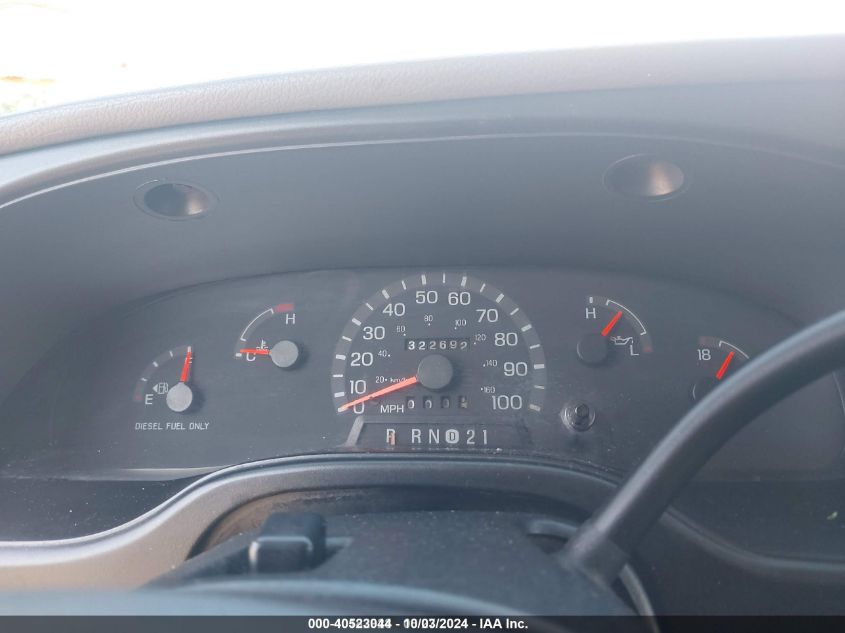 2002 Ford E-350 Super Duty Commercial/Recreational VIN: 1FDSS34F92HA66162 Lot: 40523044