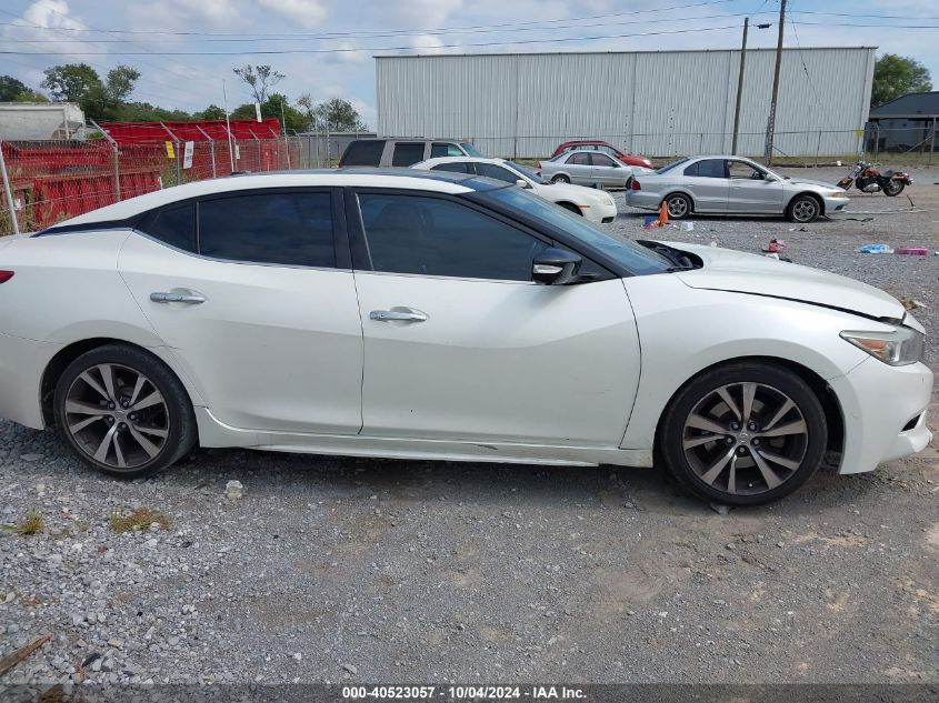 1N4AA6AP6GC405231 2016 Nissan Maxima 3.5 Platinum