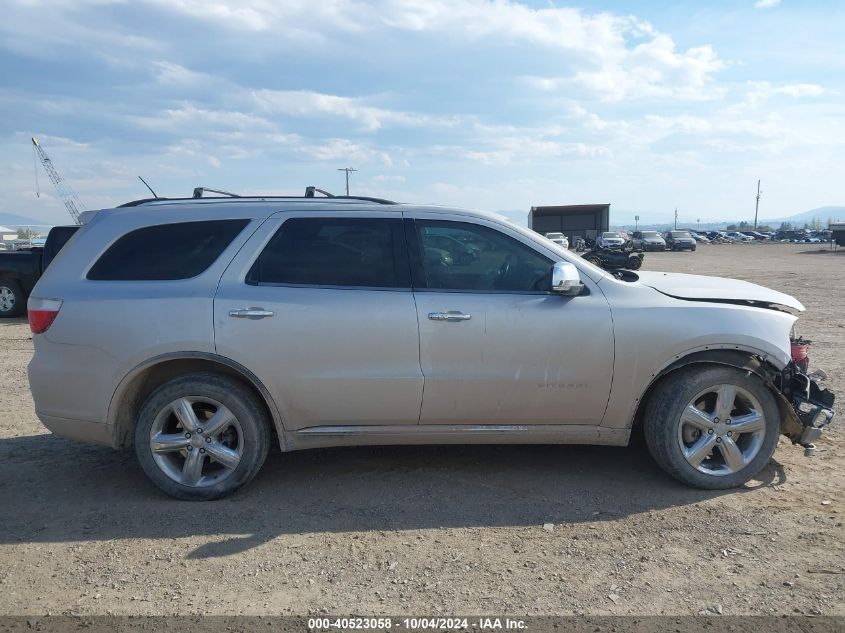 2012 Dodge Durango Citadel VIN: 1C4SDJET5CC130896 Lot: 40523058