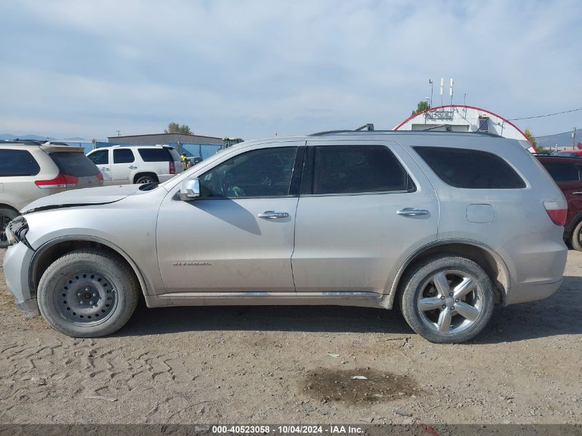 1C4SDJET5CC130896 2012 Dodge Durango Citadel