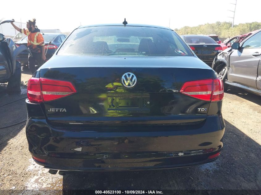 3VWLA7AJ7FM261820 2015 Volkswagen Jetta 2.0L Tdi S