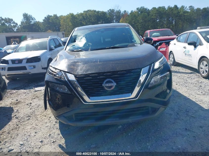 2022 Nissan Rogue Sv Fwd VIN: 5N1BT3BA9NC734760 Lot: 40523105