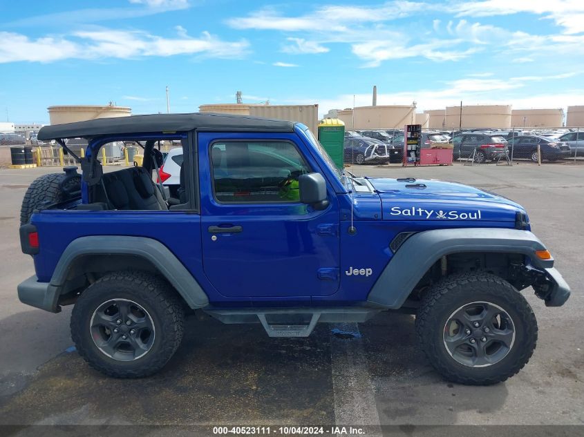 2019 Jeep Wrangler Sport 4X4 VIN: 1C4GJXAG7KW501063 Lot: 40523111