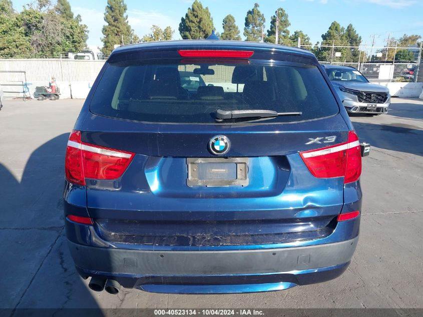 5UXWX9C58D0A32476 2013 BMW X3 xDrive28I