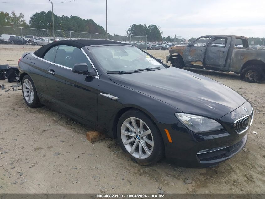 2013 BMW 640I - WBALW7C55DDX58648