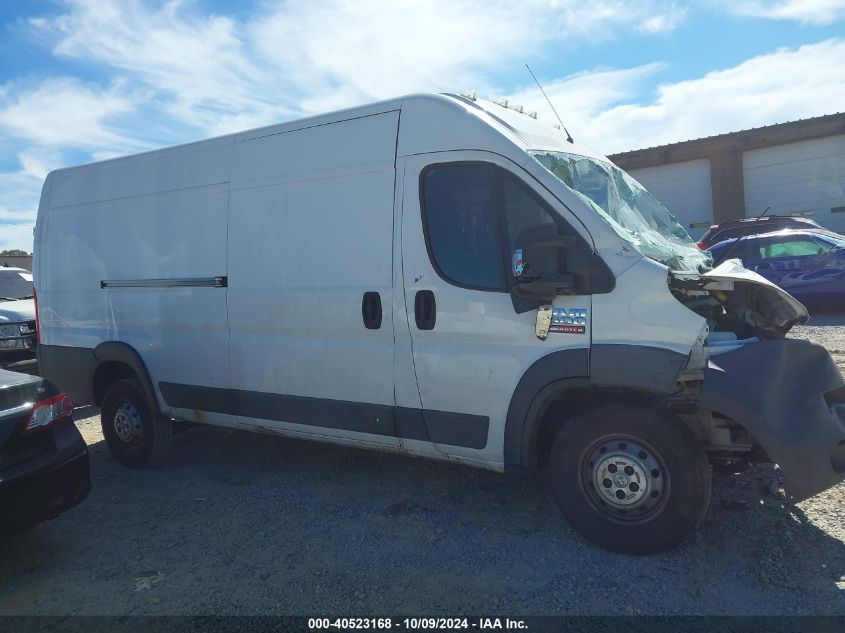 2018 Ram Promaster 3500 3500 High VIN: 3C6URVJG9JE114658 Lot: 40523168