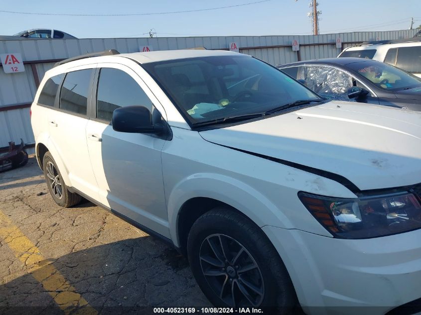 2018 Dodge Journey Se VIN: 3C4PDCAB7JT236721 Lot: 40523169