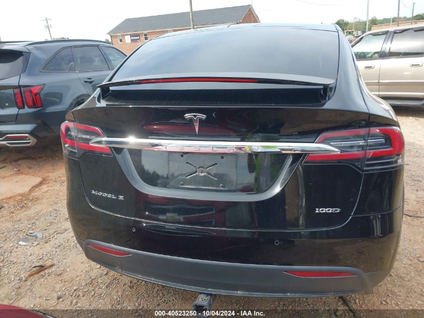 2017 Tesla Model X 100D/75D/90D VIN: 5YJXCBE24HF054541 Lot: 40523250