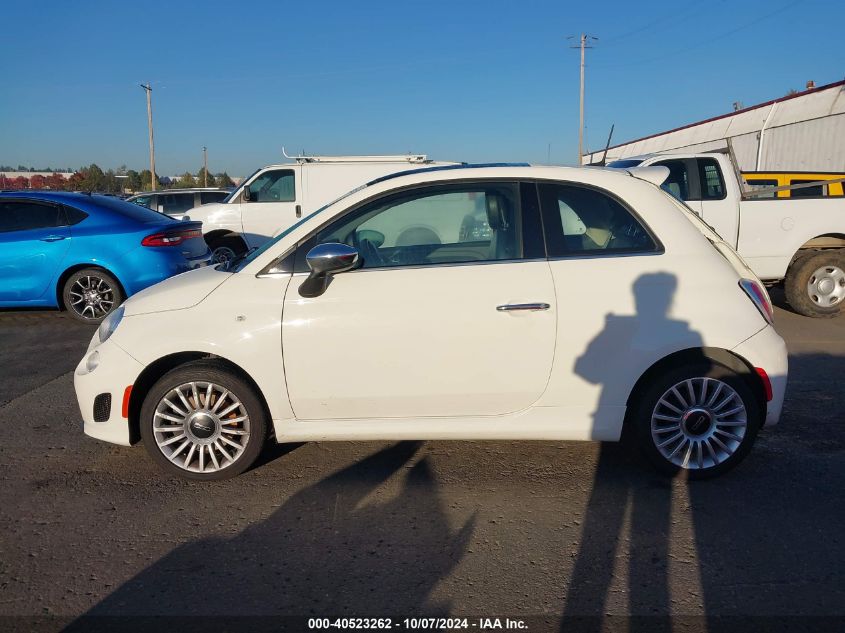 2018 Fiat 500 Lounge VIN: 3C3CFFCH1JT523794 Lot: 40523262