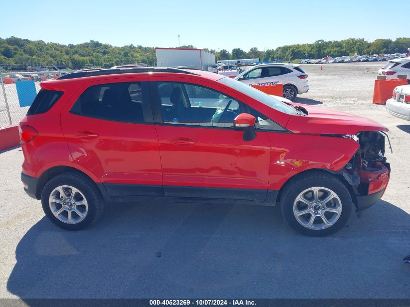 2019 Ford Ecosport Se VIN: MAJ6S3GLXKC282645 Lot: 40523269