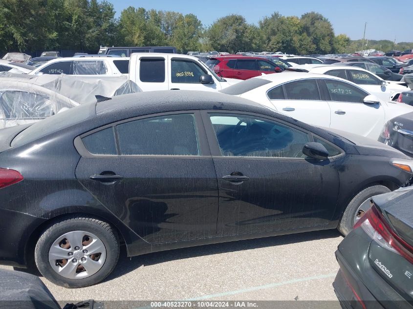 2017 Kia Forte Lx VIN: 3KPFK4A70HE109214 Lot: 40523270