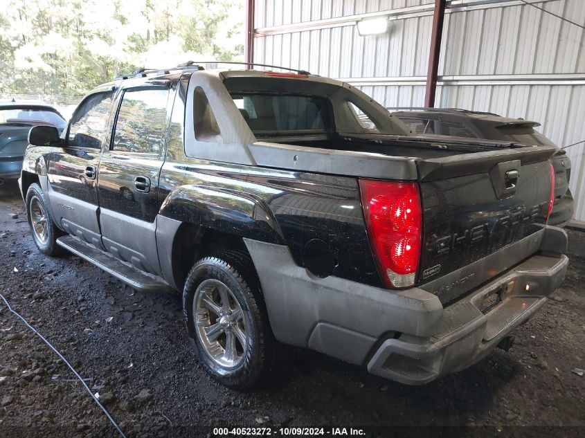 2003 Chevrolet Avalanche 1500 VIN: 3GNEK13T33G199967 Lot: 40523272