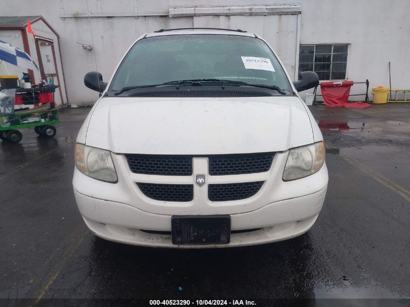 2002 Dodge Grand Caravan Sport VIN: 2B4GP44362R740146 Lot: 40523290