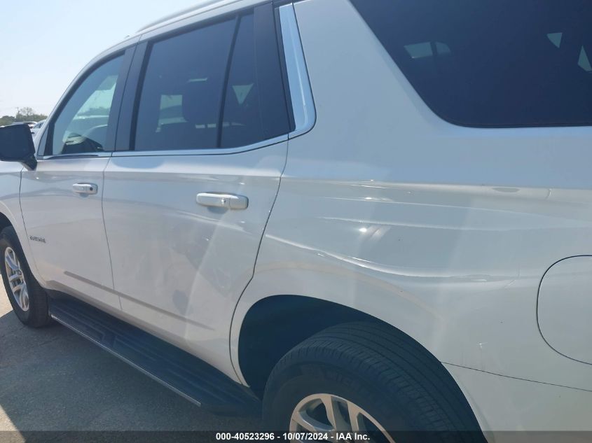 2023 Chevrolet Tahoe C1500 Lt VIN: 1GNSCNKD9PR349720 Lot: 40523296