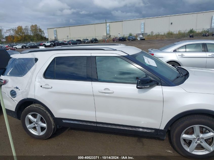 2017 Ford Explorer Xlt VIN: 1FM5K8D88HGC31094 Lot: 40523371