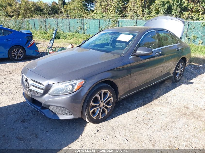 VIN 55SWF4KB7GU153354 2016 Mercedes-Benz C 300, 4Ma... no.2