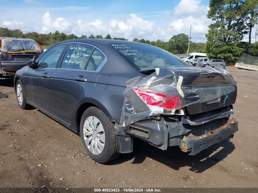 2008 Honda Accord 2.4 Lx VIN: 1HGCP26358A131468 Lot: 40523423