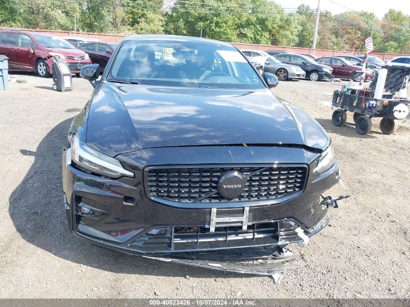 2023 Volvo S60 B5 Plus Black Edition VIN: 7JRL12FT3PG231887 Lot: 40523426