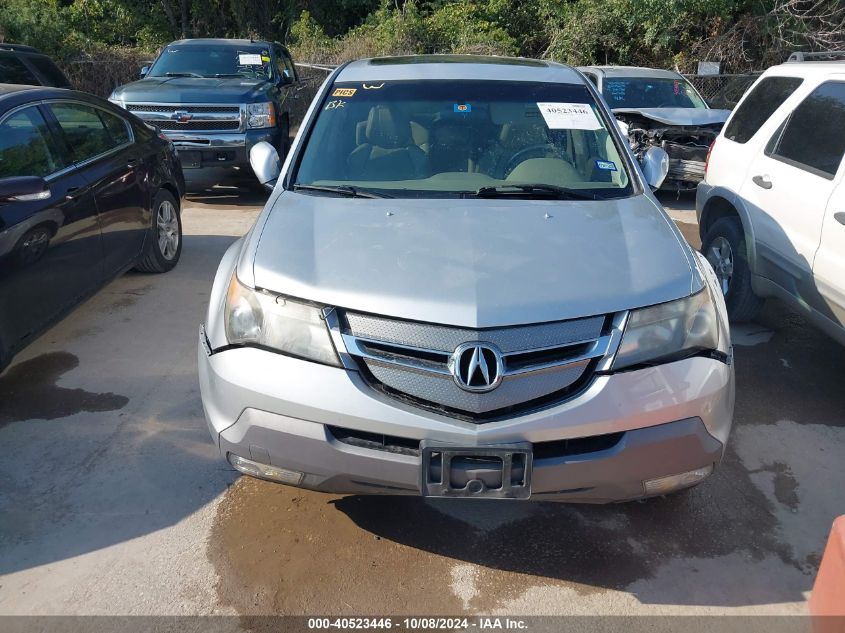 2007 Acura Mdx VIN: 2HNYD28217H504419 Lot: 40523446