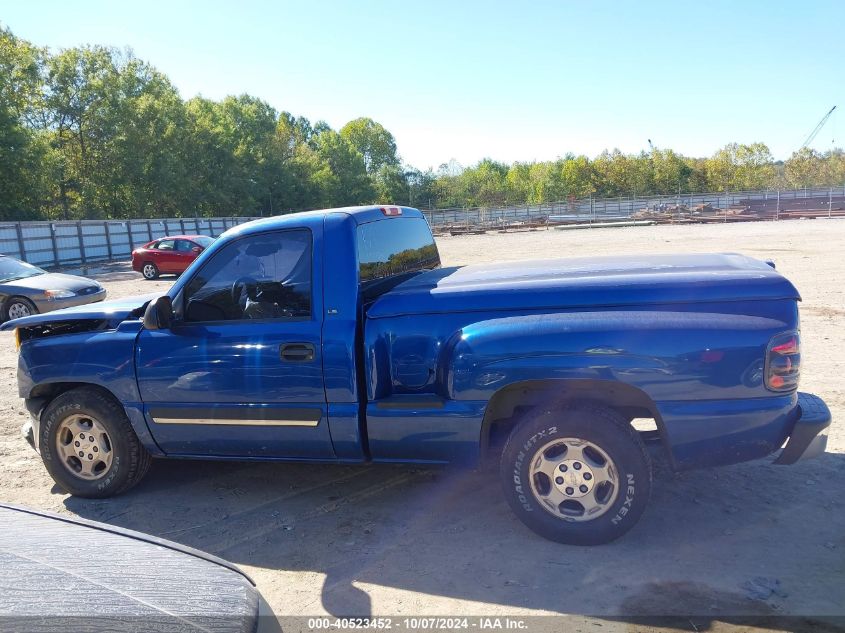 2004 Chevrolet Silverado 1500 Ls VIN: 1GCEC14T04Z225141 Lot: 40523452