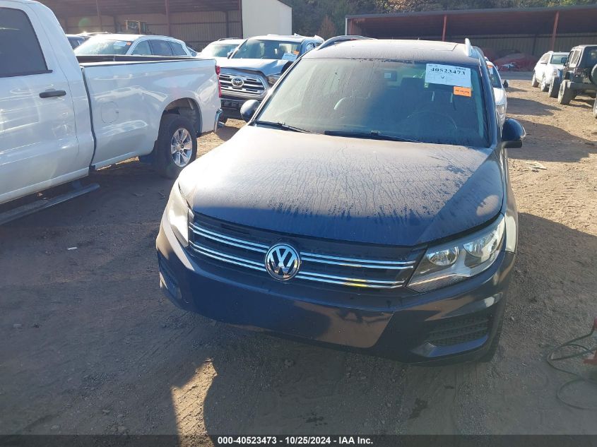 2012 Volkswagen Tiguan Se VIN: WVGAV7AXXCW512176 Lot: 40523473