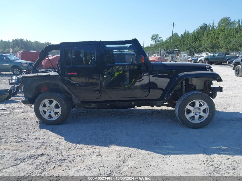 2012 Jeep Wrangler Unlimited Sahara VIN: 1C4HJWEG5CL236445 Lot: 40523485