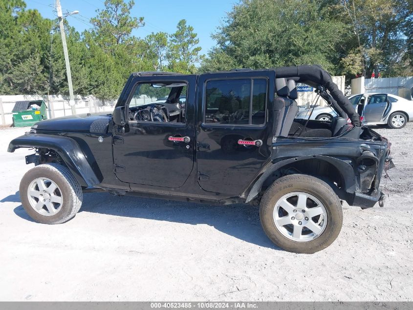 2012 Jeep Wrangler Unlimited Sahara VIN: 1C4HJWEG5CL236445 Lot: 40523485