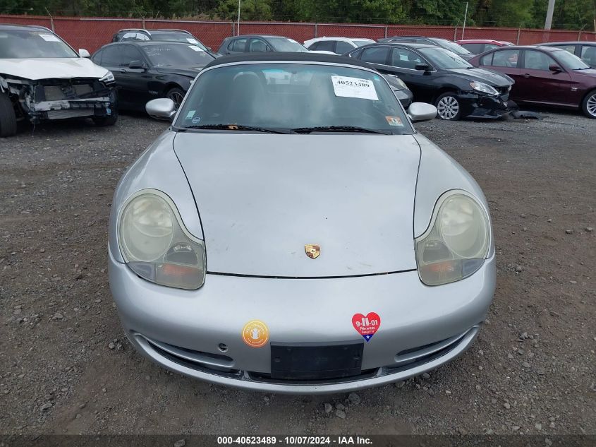 2002 Porsche Boxster S VIN: WP0CB29862U661989 Lot: 40523489