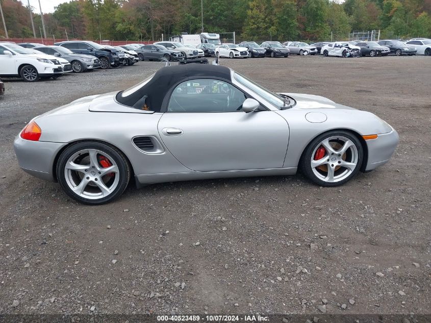 2002 Porsche Boxster S VIN: WP0CB29862U661989 Lot: 40523489