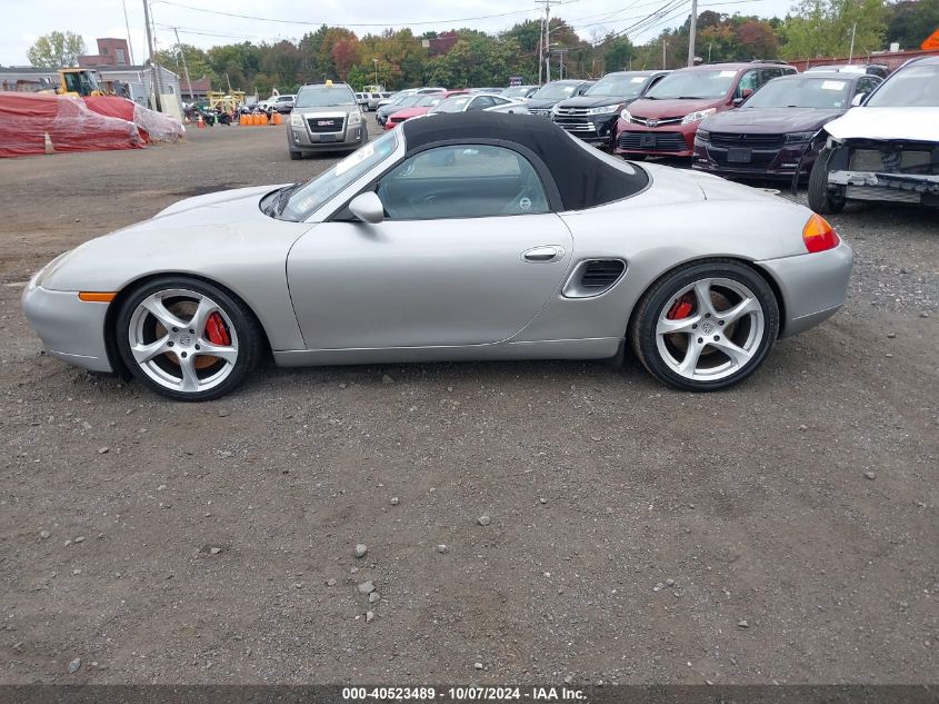 2002 Porsche Boxster S VIN: WP0CB29862U661989 Lot: 40523489