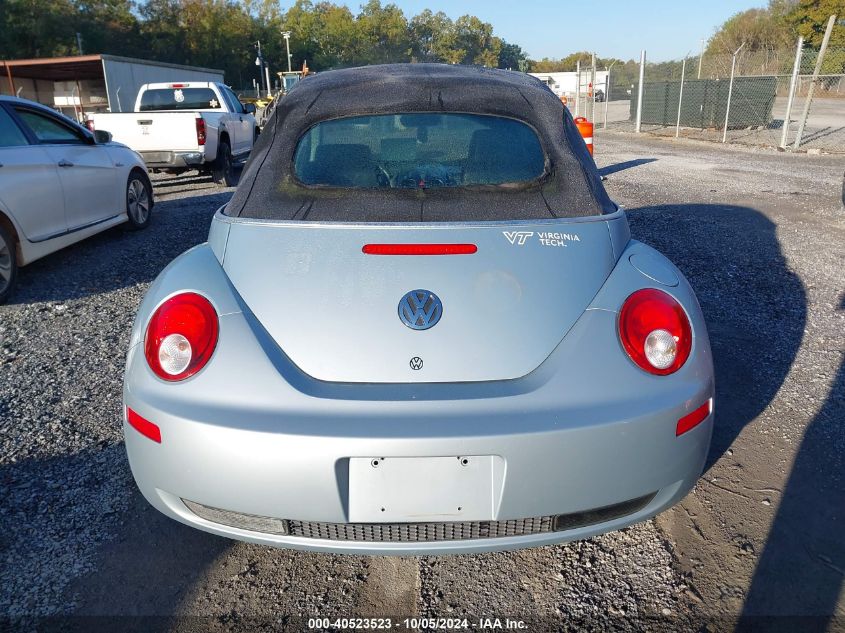 2010 Volkswagen New Beetle VIN: 3VWRW3AL1AM006837 Lot: 40523523