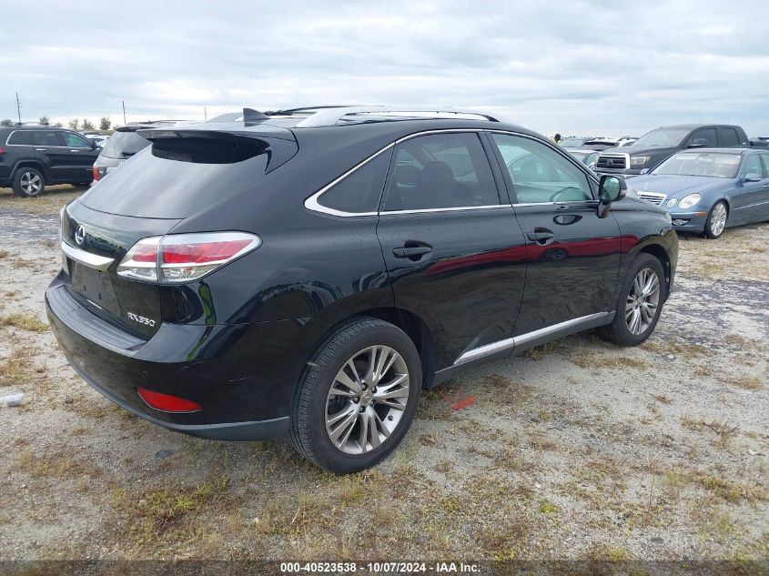 VIN 2T2ZK1BA0EC133623 2014 LEXUS RX 350 no.4