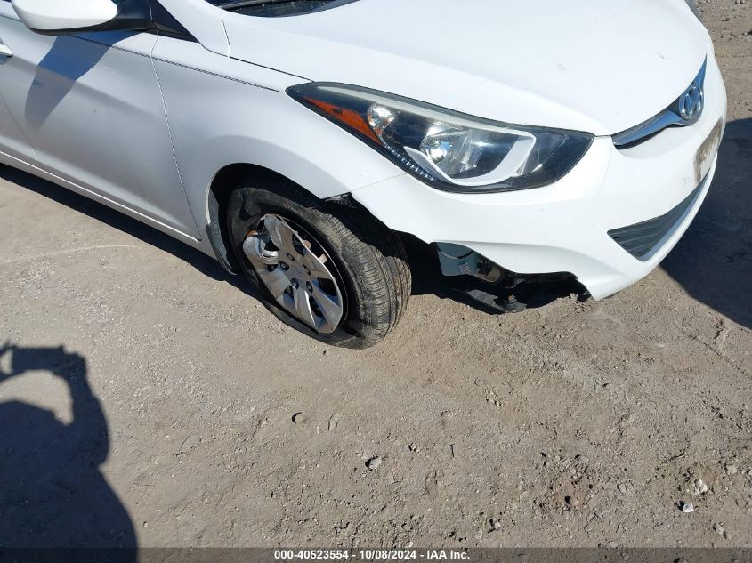 5NPDH4AE4GH668778 2016 Hyundai Elantra Se