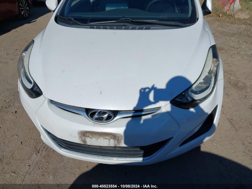 5NPDH4AE4GH668778 2016 Hyundai Elantra Se