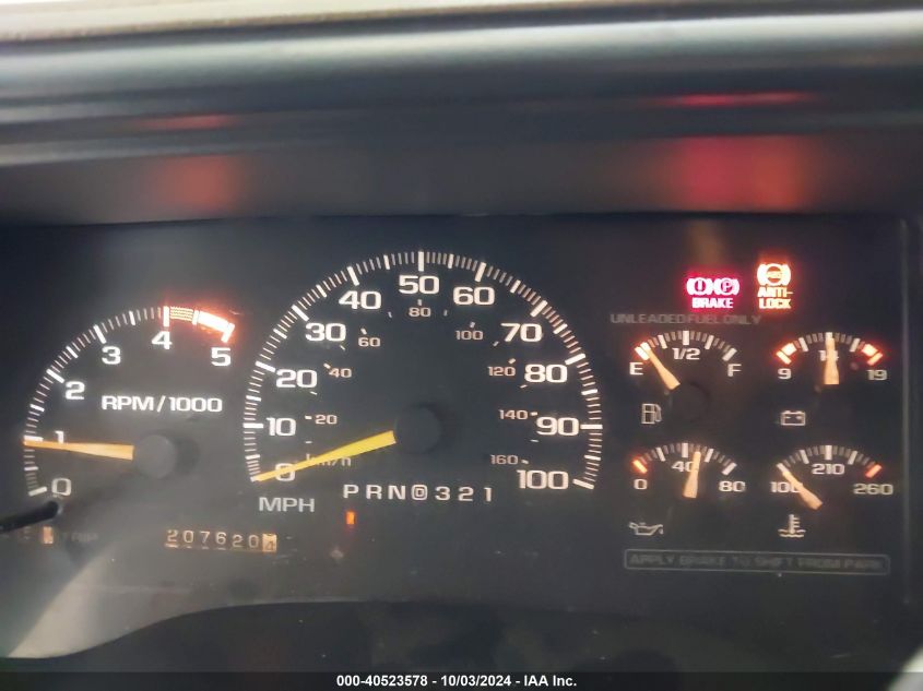 2GTEK19K5S1508868 1995 GMC Sierra K1500