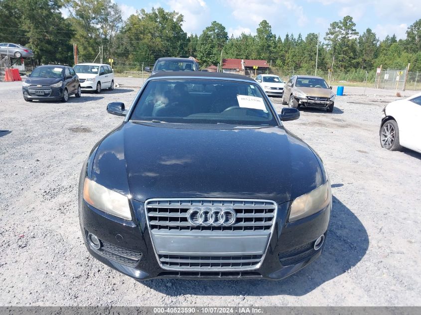 2011 Audi A5 2.0T Premium VIN: WAUAFAFH3BN010501 Lot: 40523590