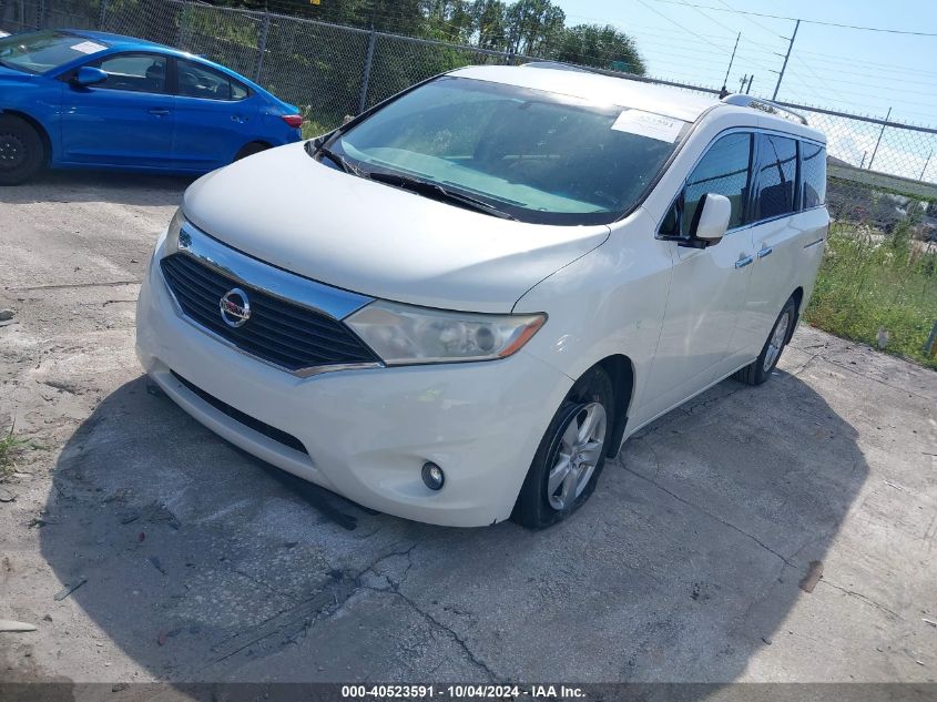 JN8AE2KP0C9039770 2012 Nissan Quest Sv