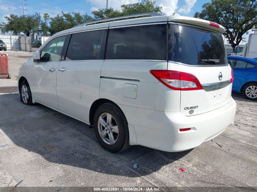 JN8AE2KP0C9039770 2012 Nissan Quest Sv