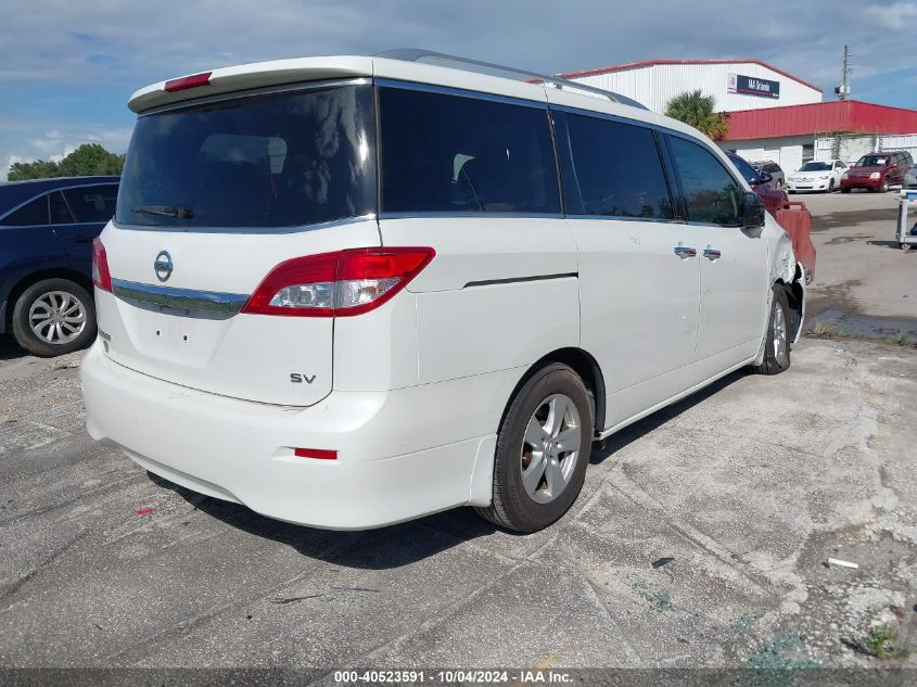 JN8AE2KP0C9039770 2012 Nissan Quest Sv