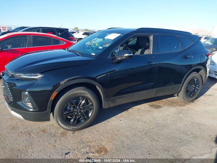 2022 Chevrolet Blazer Fwd 2Lt VIN: 3GNKBCR49NS204569 Lot: 40523649