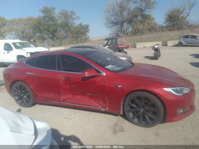 2019 Tesla Model S 100D/75D/Long Range/Standard Range VIN: 5YJSA1E22KF309088 Lot: 40523650