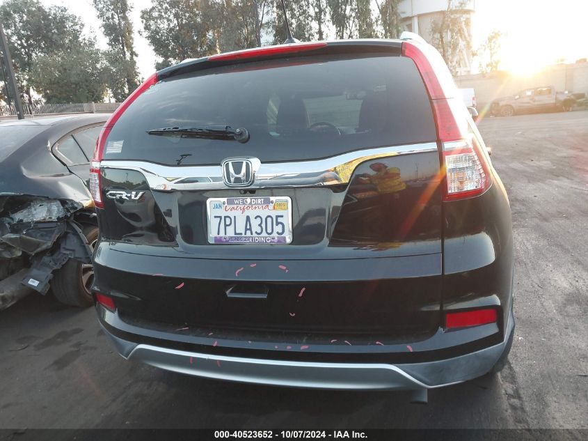 2015 Honda Cr-V Ex-L VIN: 2HKRM3H7XFH527313 Lot: 40523652