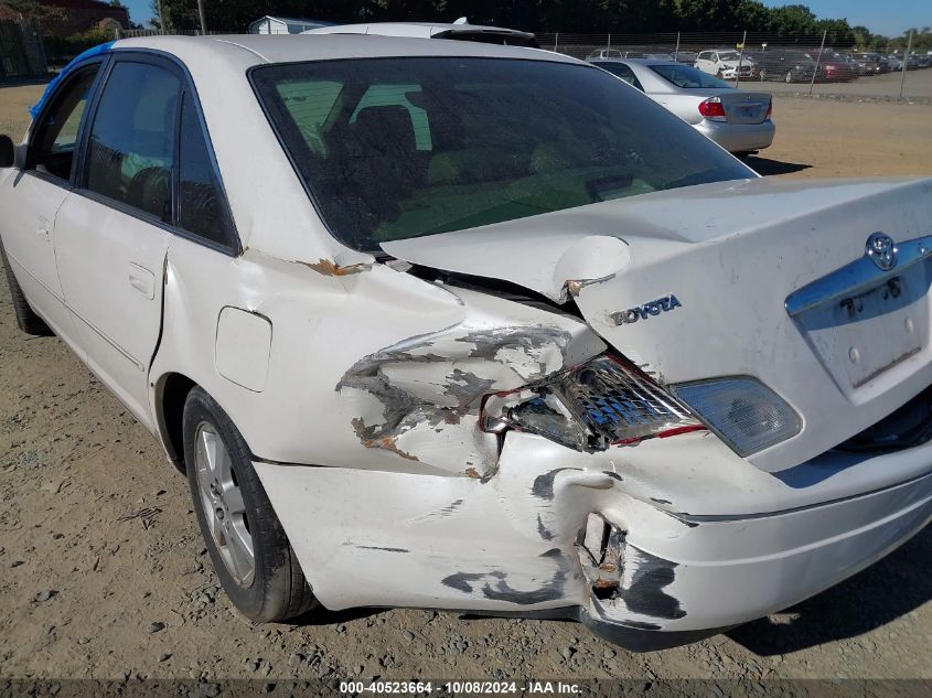 2000 Toyota Avalon Xls VIN: 4T1BF28B4YU078936 Lot: 40523664