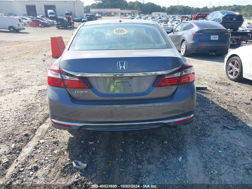 1HGCR2F81GA072438 2016 Honda Accord Ex-L