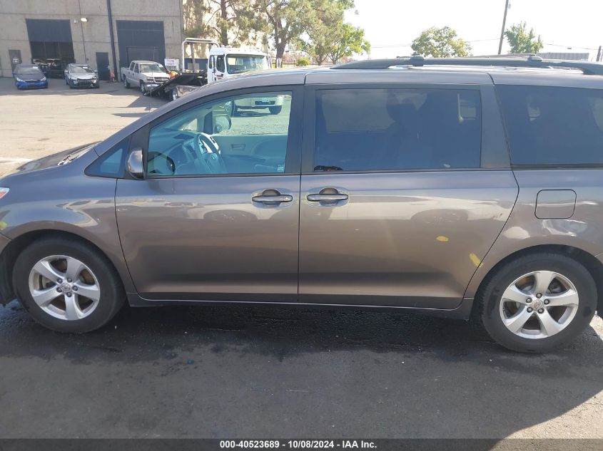 5TDKK3DC4DS342532 2013 Toyota Sienna Le V6 8 Passenger